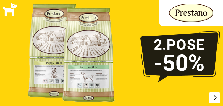PRESTANO 2e zak 50% korting DOG